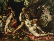 Lot and his Daughters Joachim Wtewael